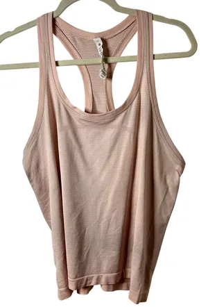 Lululemon Race Length Swiftly Womens Size 12 Light Pink thumbnail 1