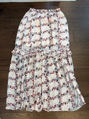 Endless Rose Floral Maxi Skirt in Size Small - C57-006 thumbnail 1