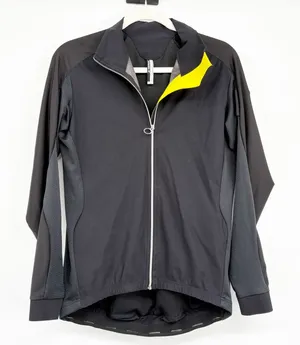 Assos Switzerland‎ ProfBlack Series Technical Full Zip Cycling Jersey Jacket XL thumbnail 1