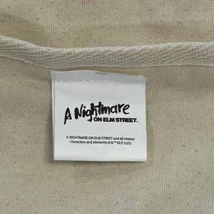 Freddy Krueger Canvas Tote Bag Horror Slasher Gothcore Halloween Nightmare thumbnail 6