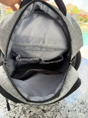 Eddie Bauer Diaper Bag for Infant Toddler - Gray Heather thumbnail 7