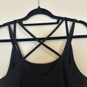 Athleta Strappy Black Tank Top thumbnail 4