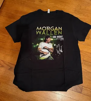 Morgan Wallen One Night at A Time World Tour 2023 Concert Shirt thumbnail 1