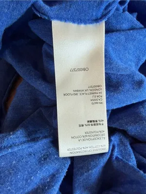 We The Free Blue Long‎ Sleeve Scoop Neck Snap Sleeve Tee XS thumbnail 6