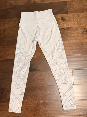 Aerie Light Grey Cotton Leggings thumbnail 1