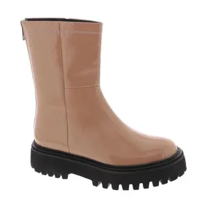 Seychelles Patent Leather Lug Sole Boots Tan Size 8‎ NIB Modern Neutral thumbnail 1