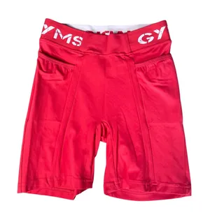 Gymshark Flex High Waisted Cycling Shorts Red Womens XS GLSH3672-AW19-411‎ thumbnail 1