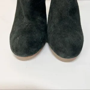 RAYE Revolve Womens Ella Black Suede Western Inspired Boot Block Heels Sz 37 thumbnail 4