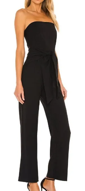 Superdown Jordan Black Jumpsuit Women’s Small thumbnail 1
