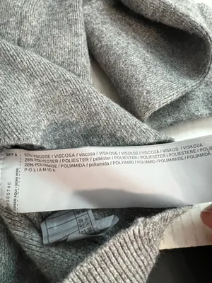 Mango Gray Pullover Crew Neck Sweater thumbnail 5