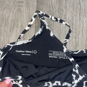 Outdoor Voices NWT The Exercise Dress Large Dalmatian thumbnail 4