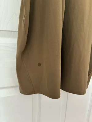 Lululemon Slim-Fit Above-Knee Dress, NWT, Size 10, Artifact / Mustard - Olive thumbnail 11