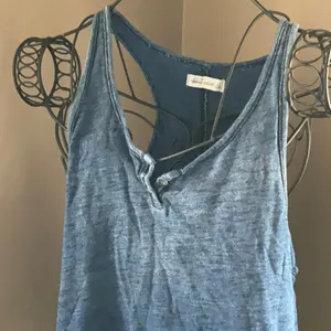 Abercrombie & Fitch Blue Sleeveless Racerback Top Sz. S thumbnail 3