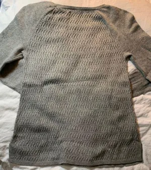 Loft Gray Knit Sweater thumbnail 2