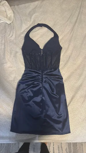 Windsor Prom Dress Navy Blue thumbnail 3