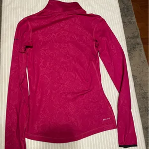 Nike Pro Dri-FIT Pink Snake Print 1/4 Zip Pullover Women's Small Top thumbnail 7