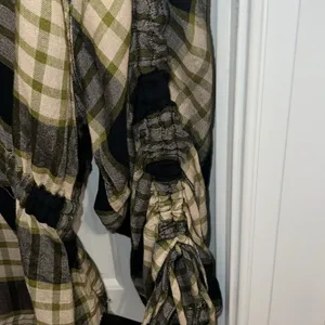 Free People Plaid Long Sleeve Shirt Small thumbnail 3