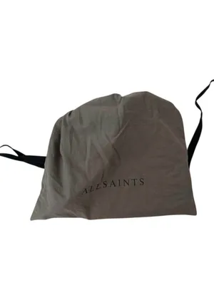 All Saints Fetch Croc Embossed Leather Chain Crossbody thumbnail 3