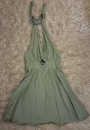 Amazon Green mini vacation dress thumbnail 1