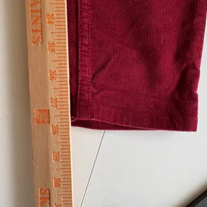 Stio Corduroy Pants‎ Womens 6S Burgundy Rivet Slim Leg Organic Cotton Stretch thumbnail 8