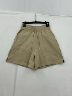 lululemon athletica High-Waist Relaxed Shorts in Tan 1032 thumbnail 2