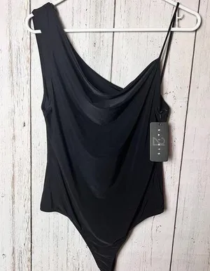 Saints 21 Women's One Strap Black Body Suit Sz XL thumbnail 1