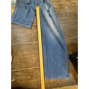 Veronica‎ Beard Crosbie High Waist Crop Wide Leg Jeans in Juno Blue Size 28/6 thumbnail 7