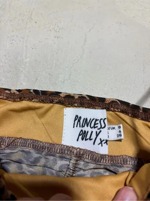 Princess Polly Leopard Print Ruched Cami Top - Brown 4 thumbnail 2