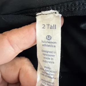 Lululemon Circuit Breaker Skort Frozen Fizz White Black Size 2 Tall 15" thumbnail 5