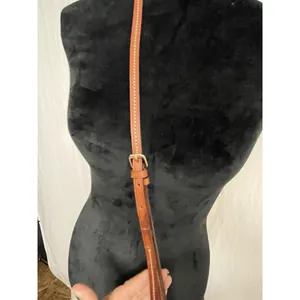 Dooney & Bourke Ginger Pouchette Crossbody Pebble Leather RED/ORANGE thumbnail 4