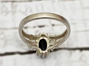 Black Onyx Sterling Silver Ring 5 thumbnail 13