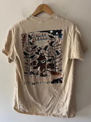 Noah Kahan We'll All Be Here Forever‎ Tour 2024 Graphic Tee Stick Season thumbnail 3