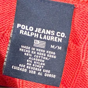 Ralph Lauren Polo Jeans Co Coral Cable Knit Crewneck Sweater Size Medium‎ thumbnail 3