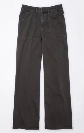 American Eagle Dreamy Drape Baggy Wide-Leg thumbnail 1