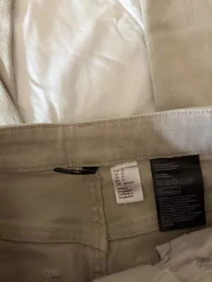H&M Tan Wide-Leg Jeans thumbnail 3