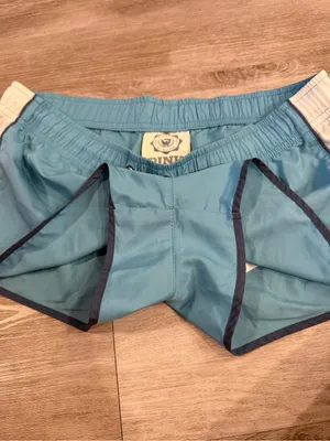 Victoria's Secret PINK Y2K Blue & White Athletic Shorts Size Small thumbnail 3