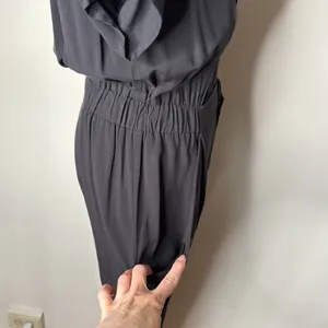 Urban Outfitters Silence + Noise Black Belted Jumpsuit thumbnail 5