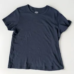 Pendleton Top Womens Medium Tee Shirt Black Cotton Short Sleeve‎ Pullover Boxy thumbnail 3