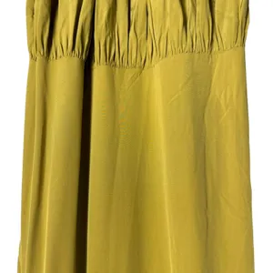 Tibi Eco Silk Yellow Sleeveless Halter Flounce Shift Midi Dress Size 8 thumbnail 10