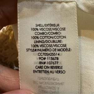 Alice‎ + Olivia Danna Tie-Strap Short Dress Crochet Embroidered White Size Small thumbnail 11