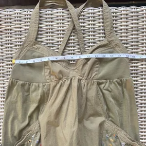 Daily Practice NEW WITH TAGS‎ Top Tier Utility Sweetheart Midi Dress small boho thumbnail 10