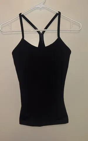 Lululemon Black Power Y Tank thumbnail 1