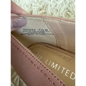 The Limited Pink Leather Tassel Loafer Flats Women Size 7.5 M‎ thumbnail 7