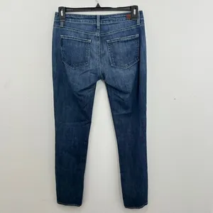 Paige Jimmy Jimmy Skinny Jeans Women's Size 27 Dark Wash Denim‎ Jeans Casual thumbnail 6