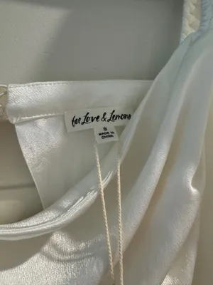 NWT for love and lemons white mini dress thumbnail 10