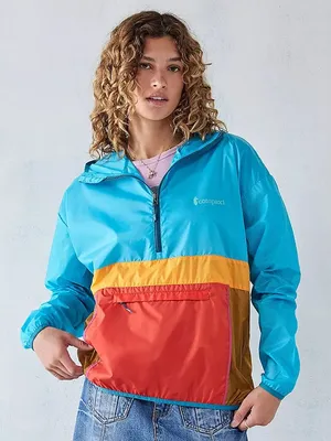 Cotopaxi Teca Half-Zip Windbreaker Blue Orange Size XS thumbnail 1
