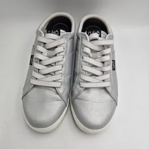 Ryka Viv Classic Mules Slip On Sneakers Women 9M Silver Leather Arch Support thumbnail 6