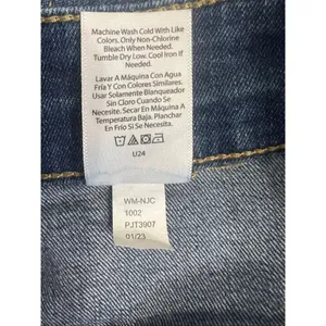 Terra & Sky Blue Denim High-Ruse Women Bermuda Plus Size 22W Cotton Stretch thumbnail 11