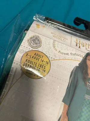 Womens Harry Potter slytherin quidditch costume XL 14-16 thumbnail 2