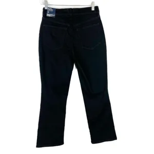 NWT J. Crew Factory Mid-Rise Flare Crop Black Jean in All-Day Stretch Size 26 thumbnail 7